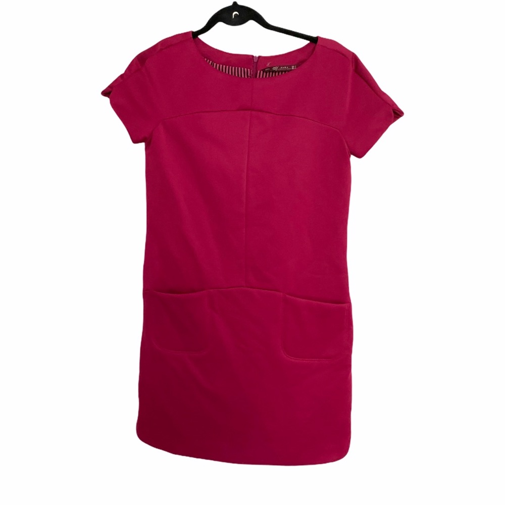 Frf Zara Collection Pink Shift Dress Size Small